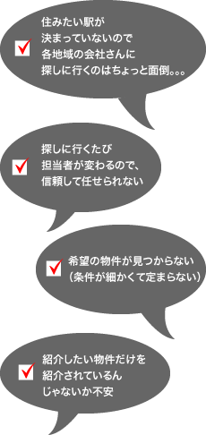 お悩みイメージ